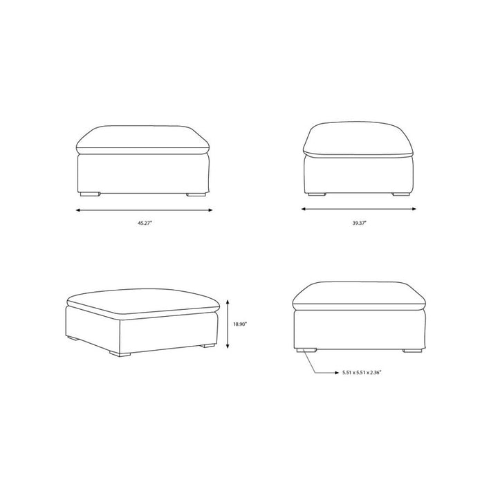 Stools & Ottomans Avington Ottoman
