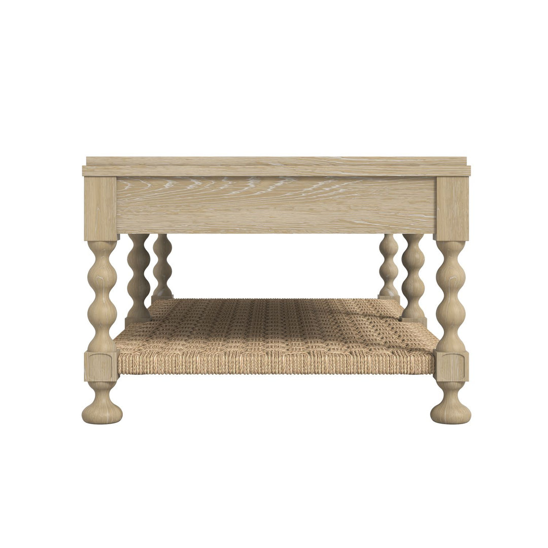 Haven Rectangular Cocktail Table — Sun Oak