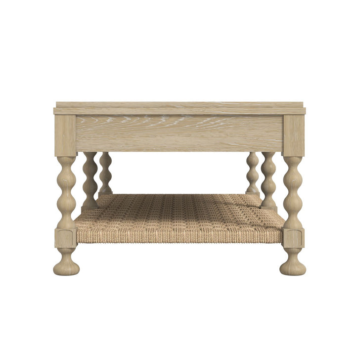 Haven Rectangular Cocktail Table — Sun Oak