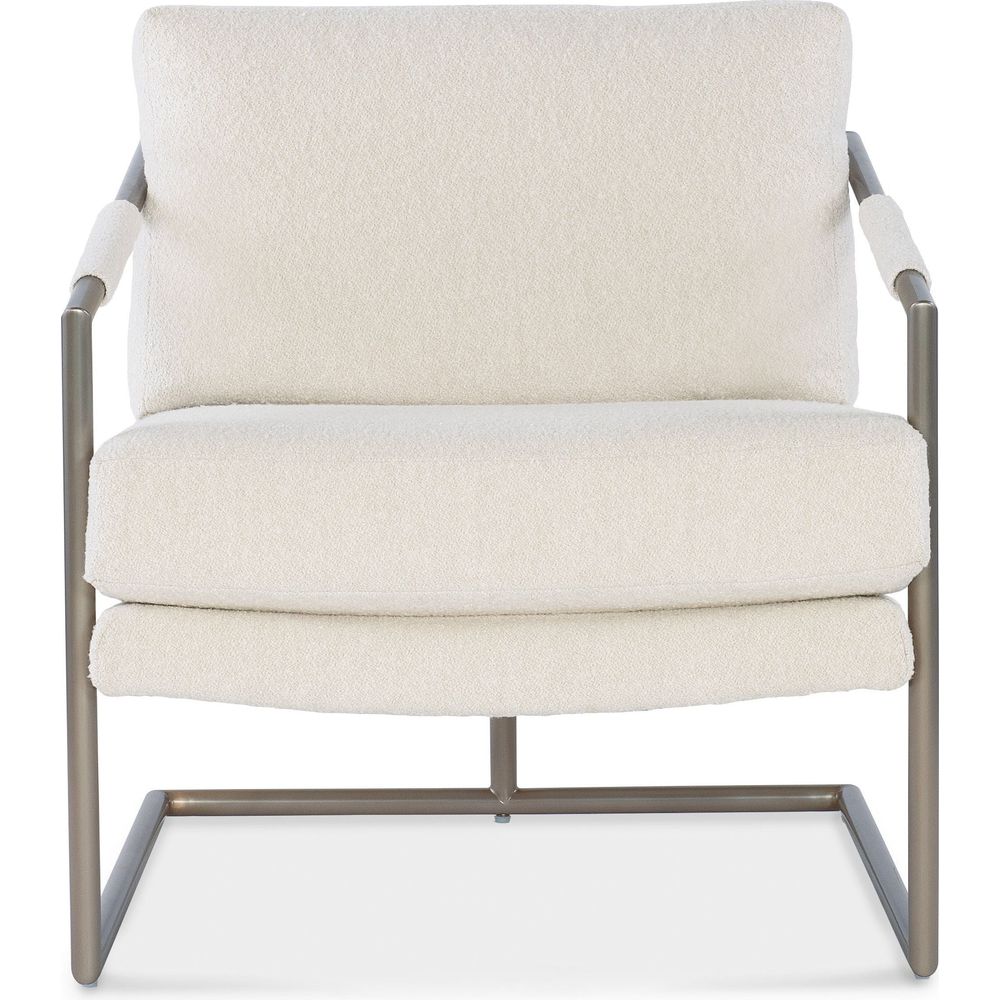 Lounge Chairs Moody Metal Fabric Chair - Beige