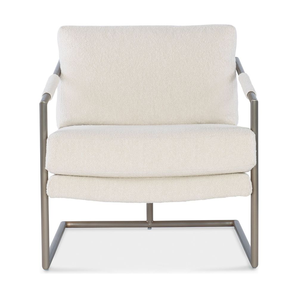 Lounge Chairs Echo Metal Fabric Chair - Beige