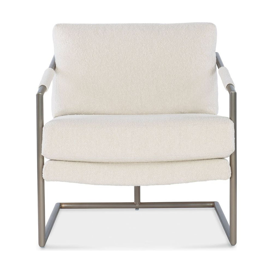 Lounge Chairs Echo Metal Fabric Chair - Beige