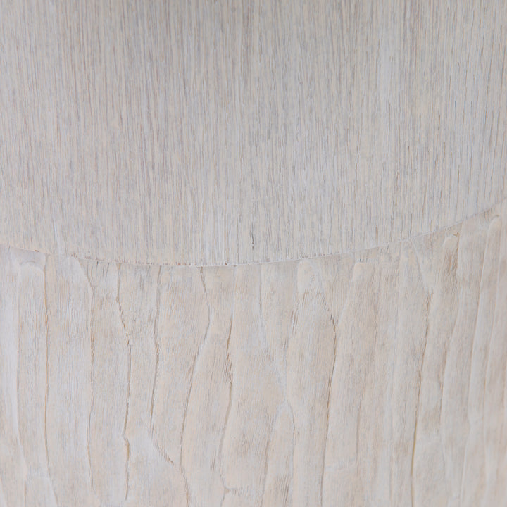 Solaria Wood Top Accent Table