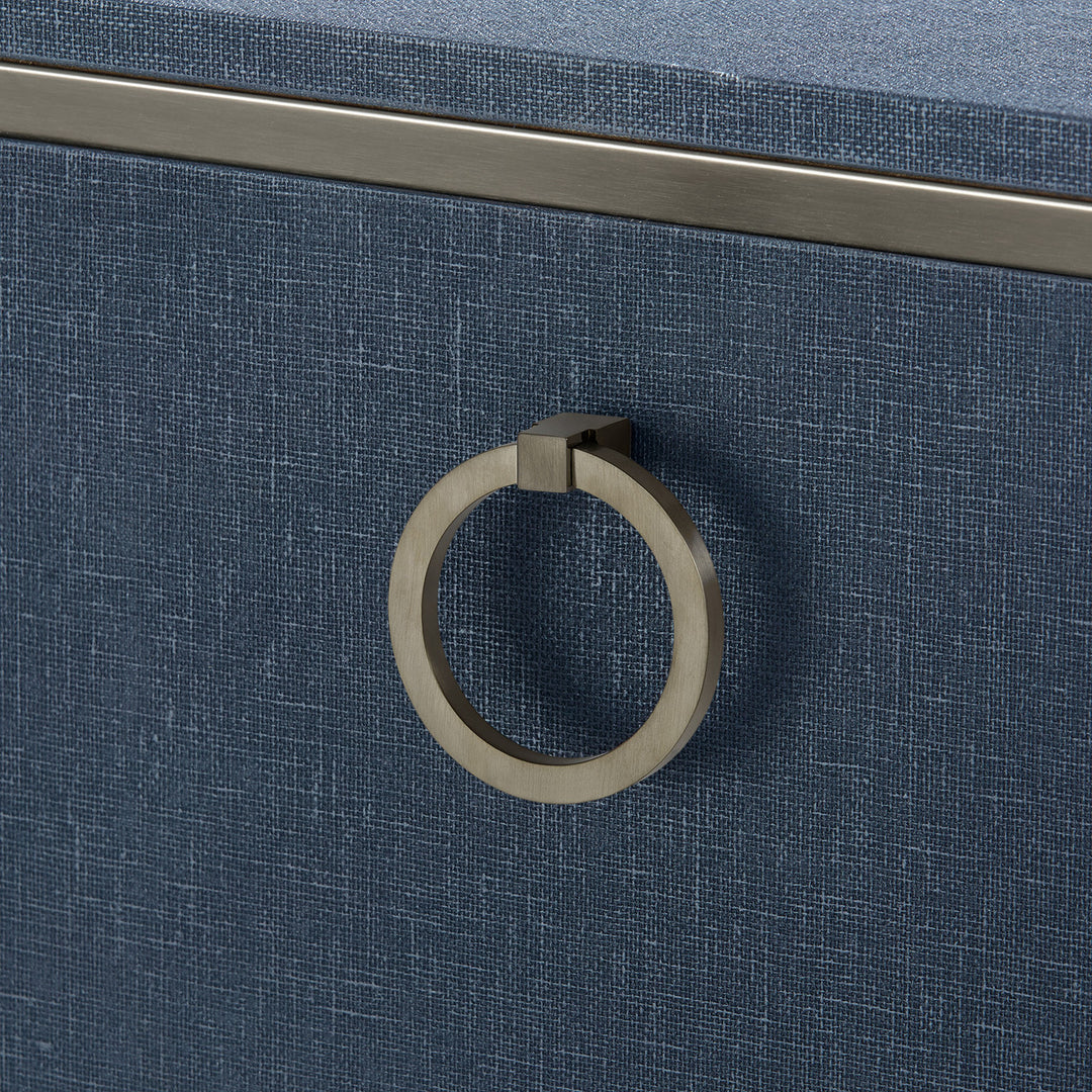 Ansel Extra Large 6-Drawer, Blue Steel