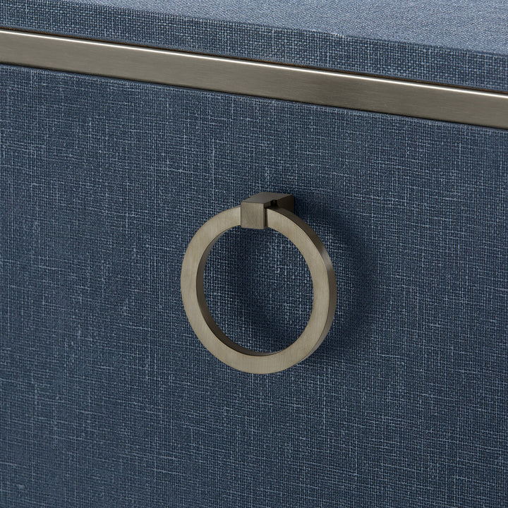 Ansel Extra Large 6-Drawer, Blue Steel