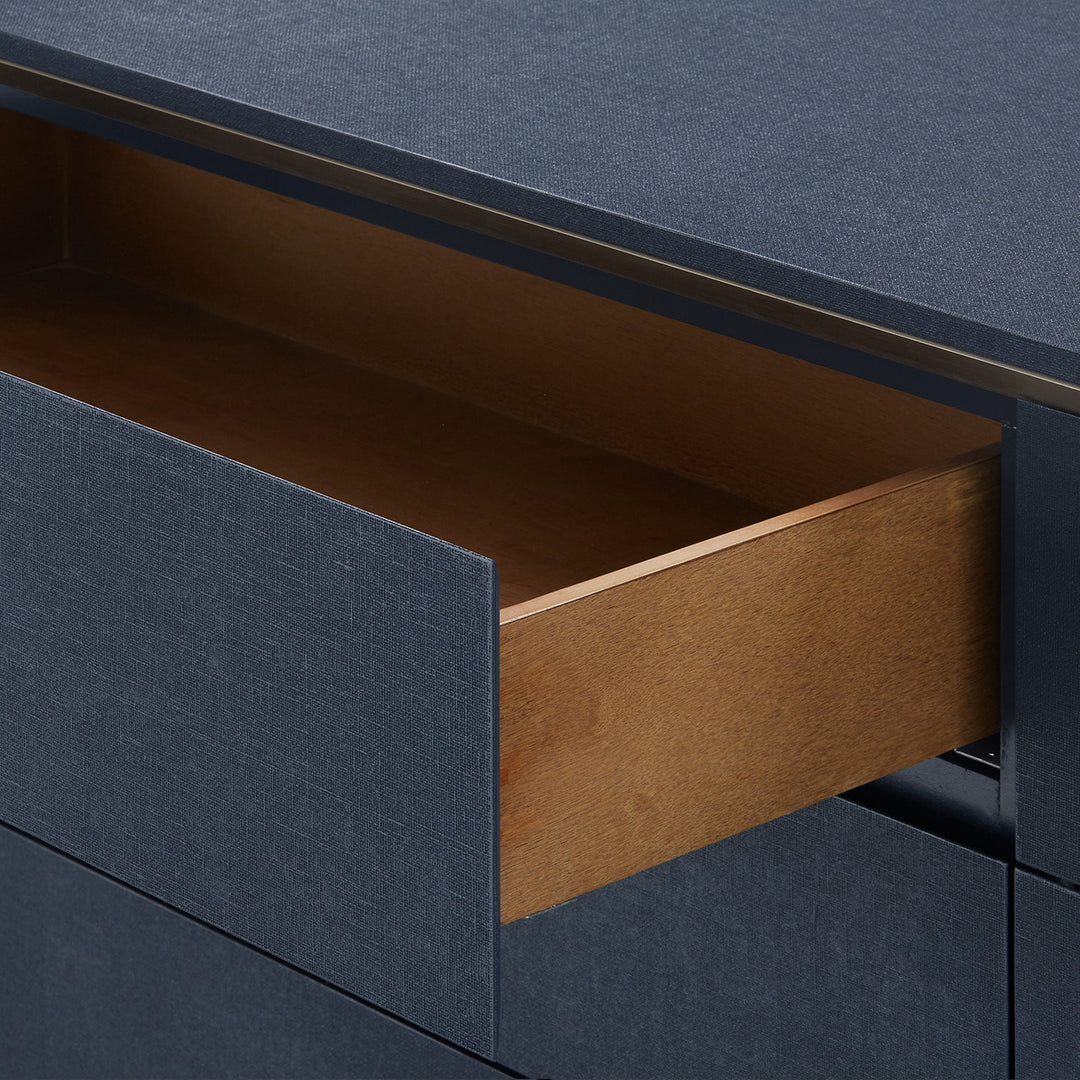 Ansel Extra Large 6-Drawer, Blue Steel
