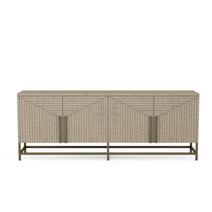 North Side Entertainment Console - Brown