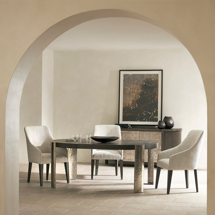Prado Dining Table in Porcini Finish