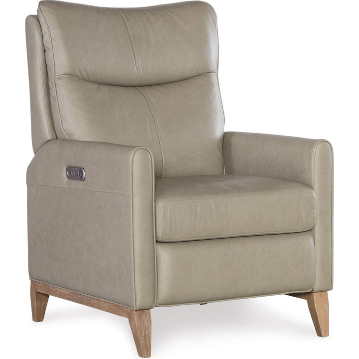 Lounge Chairs: Recliners Quinnie Power Recliner with Power Headrest - Green