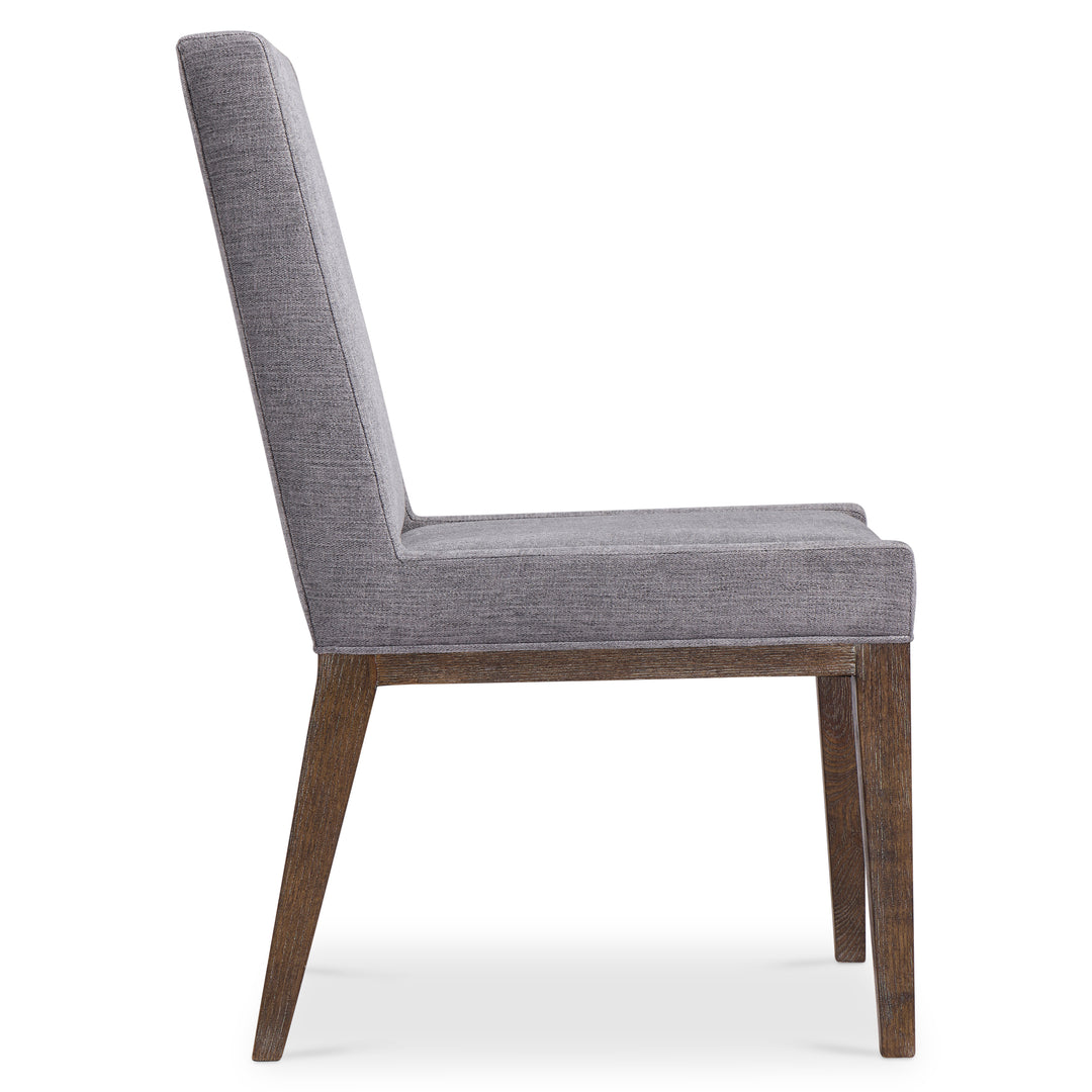 Linea Side Chair with Fully Upholstered Back