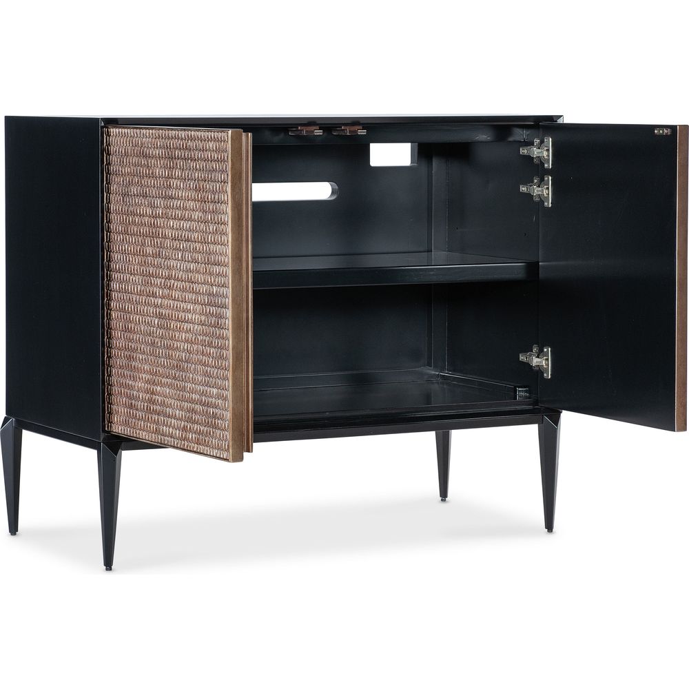 Dressers & Chests Melange Boucle Accent Chest - Blacks