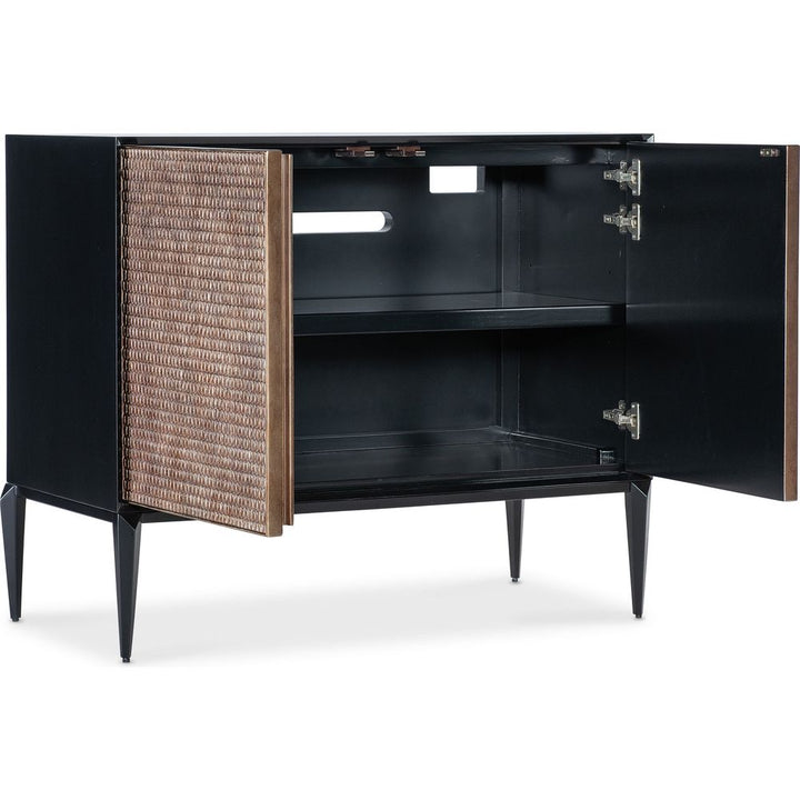 Dressers & Chests Melange Boucle Accent Chest - Blacks