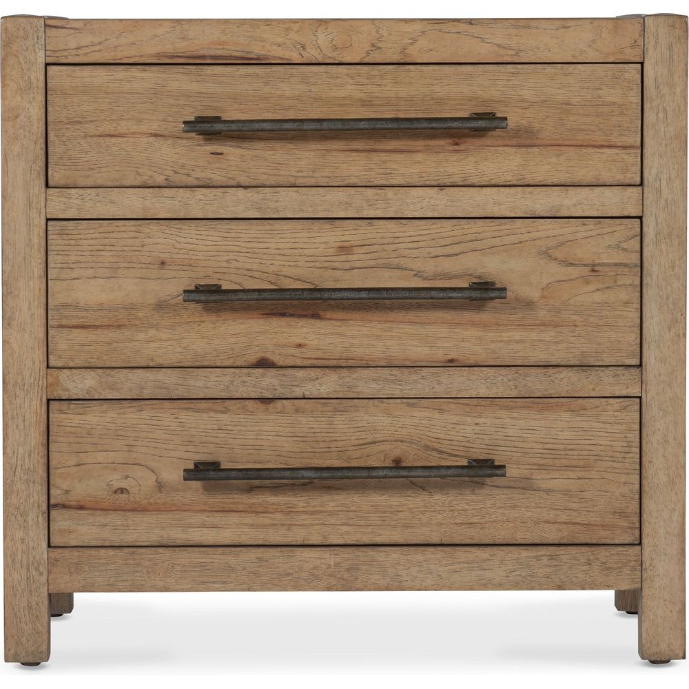 Nightstands Vineyard Row Two-Drawer Nightstand - Light Wood