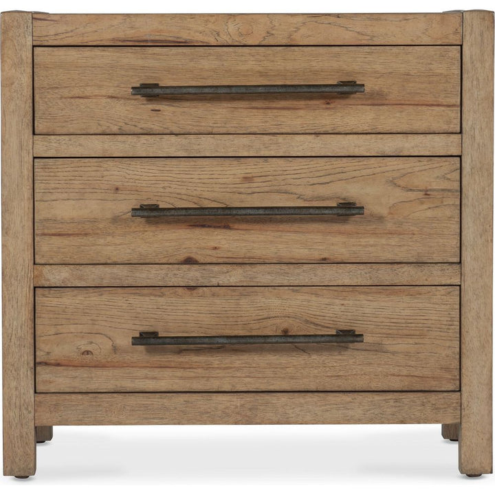 Nightstands Vineyard Row Two-Drawer Nightstand - Light Wood