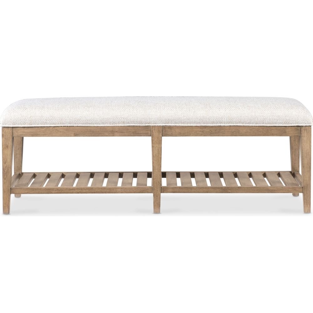 Benches Vineyard Row Bed Bench - Beige