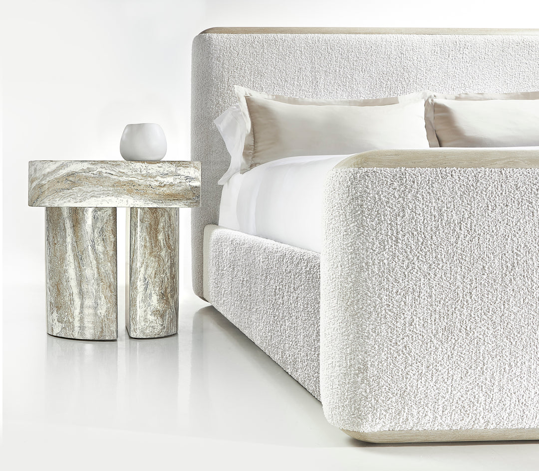 Arcadia Faux Stone Nightstand