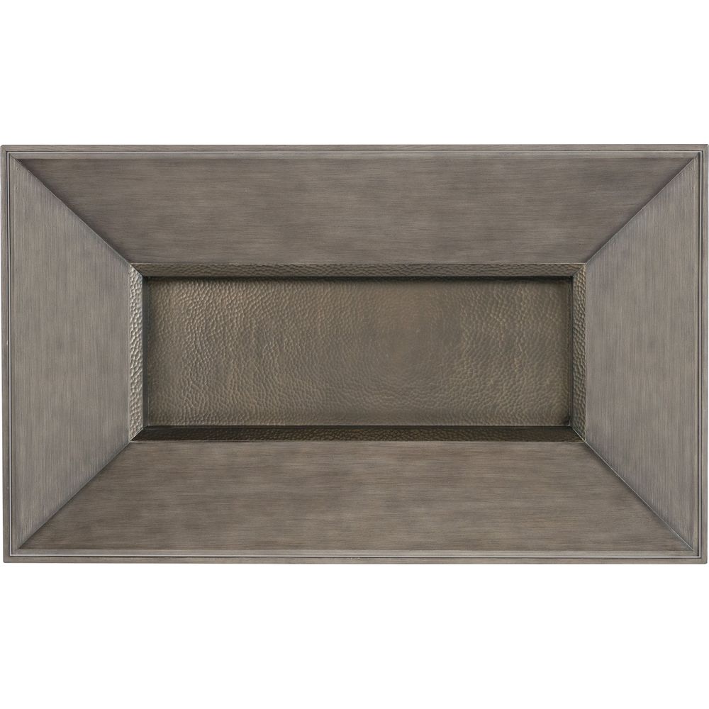 Coffee Tables Commerce & Market Travelers Cocktail Table - Dark Wood