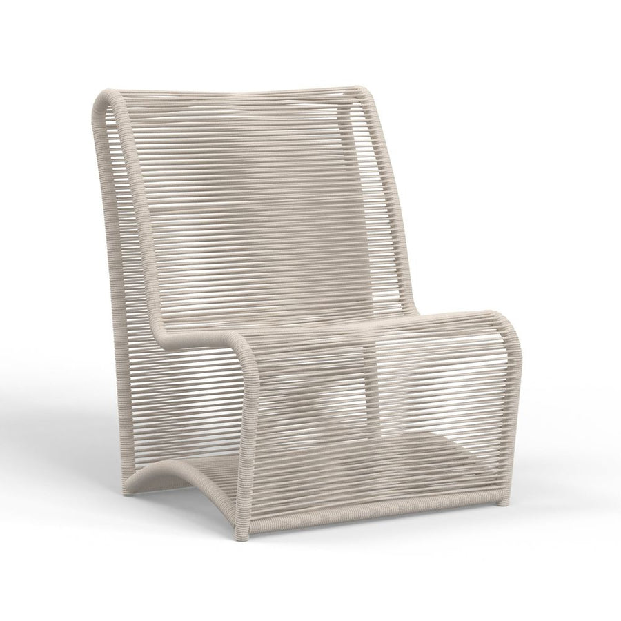Outdoor Lounge Chairs Sand Armless Club Chair