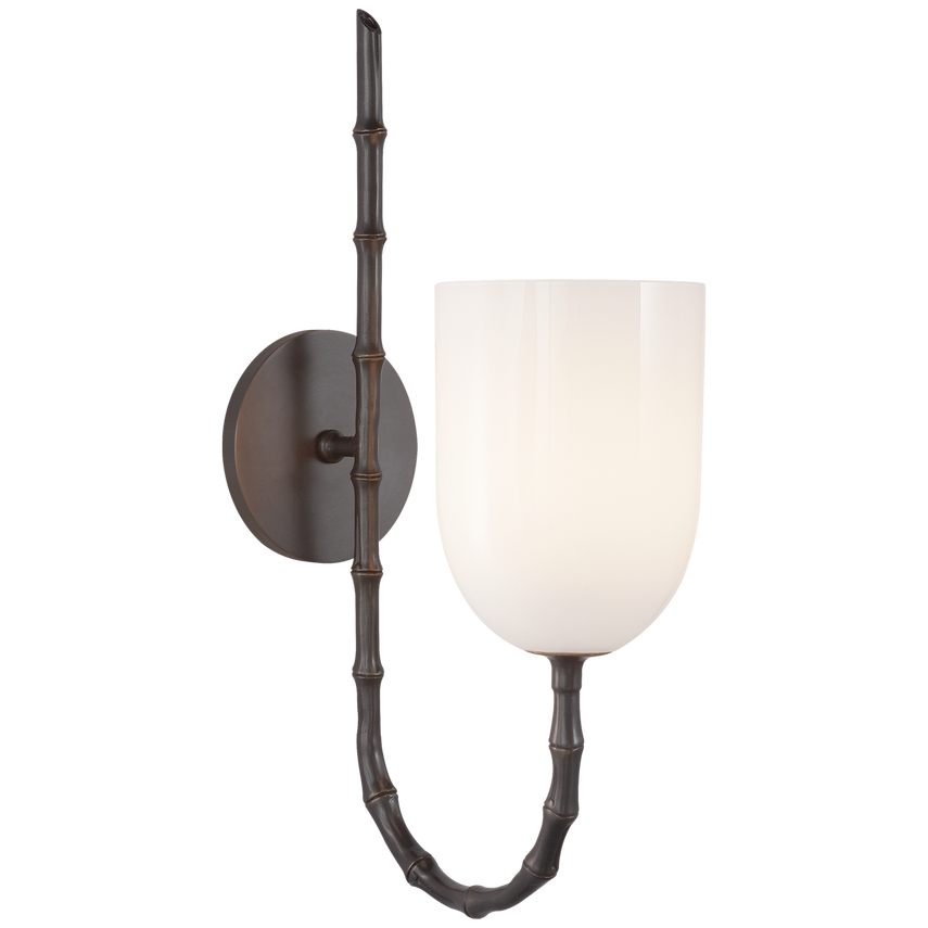 Edgy Wall Light-Visual Comfort-VISUAL-ARN 2000BZ-WG-Wall LightingBronze-2-France and Son