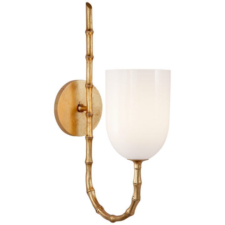 Edgy Wall Light-Visual Comfort-VISUAL-ARN 2000G-WG-Wall LightingGild-3-France and Son