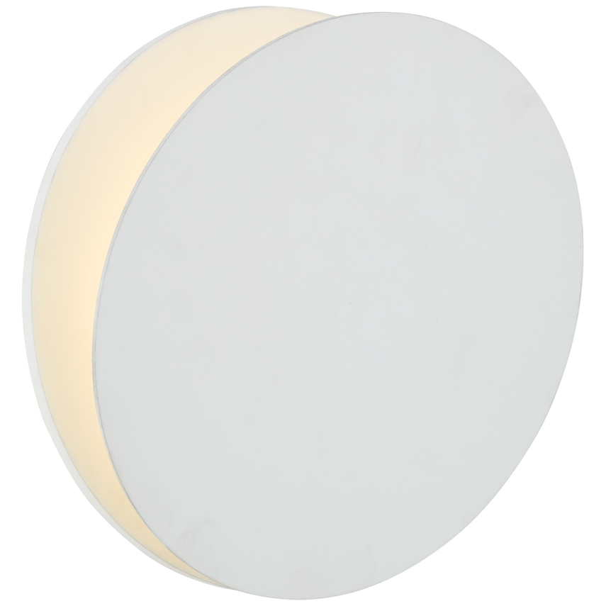 Gabriel Round Wall Washer-Visual Comfort-VISUAL-ARN 2450WHT-Wall LightingMatte White-5-France and Son