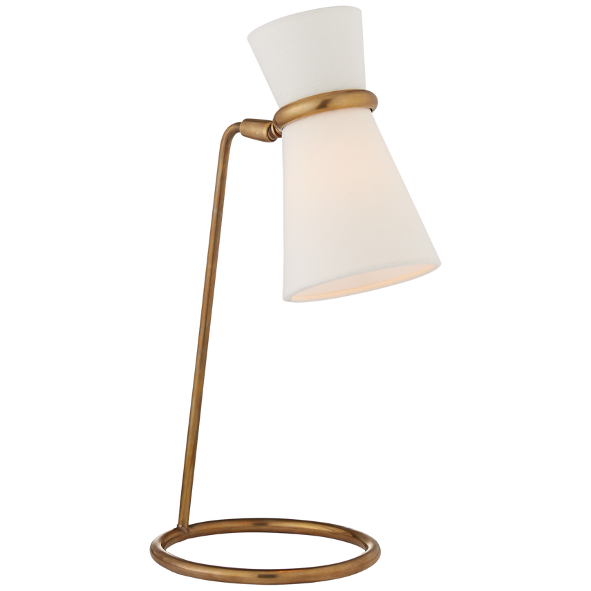 Clarrisa Table Lamp-Visual Comfort-VISUAL-ARN 3003HAB-L-Table LampsHand-Rubbed Antique Brass-2-France and Son