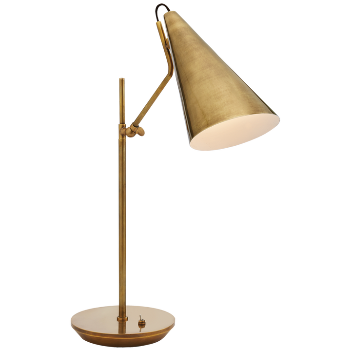 Clembuy Table Lamp-Visual Comfort-VISUAL-ARN 3010HAB-HAB-Table LampsHand-Rubbed Antique Brass-3-France and Son