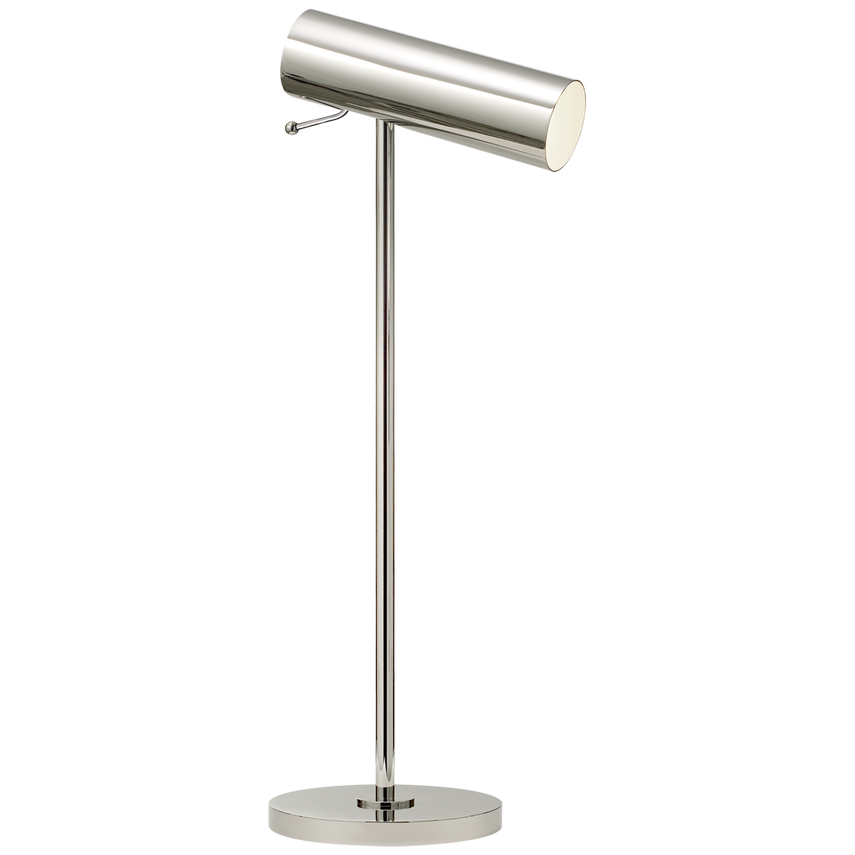 Lanny Pivoting Desk Lamp-Visual Comfort-VISUAL-ARN 3042PN-Table LampsPolished Nickel-2-France and Son