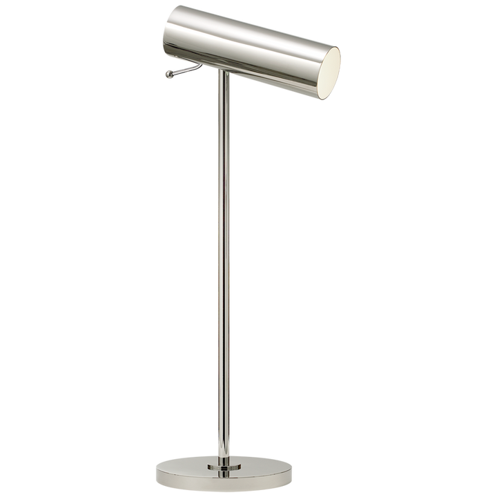 Lanny Pivoting Desk Lamp-Visual Comfort-VISUAL-ARN 3042PN-Table LampsPolished Nickel-2-France and Son