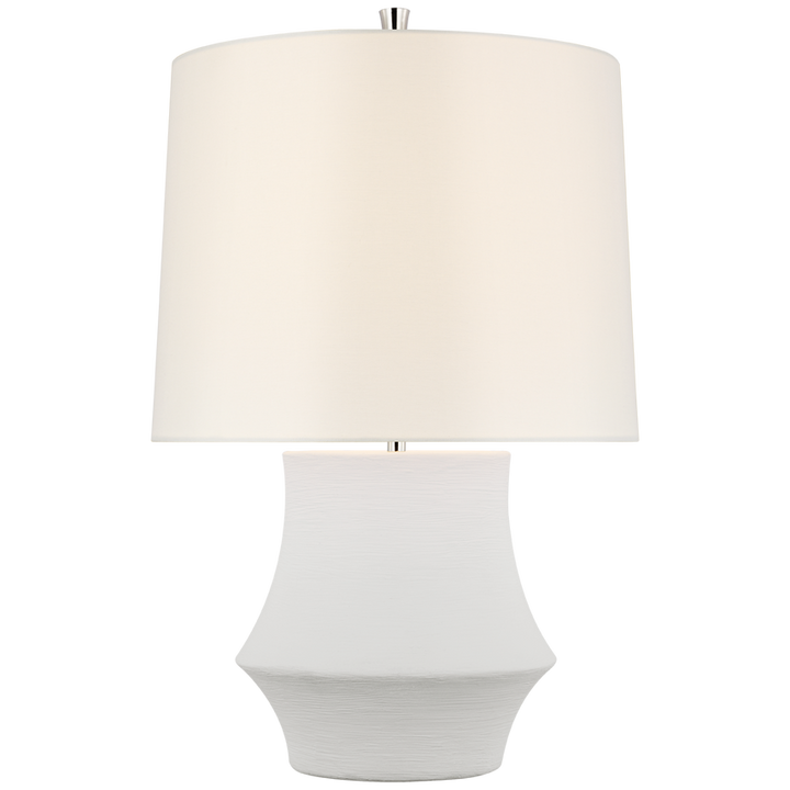 Laksmi Small Table Lamp-Visual Comfort-VISUAL-ARN 3321PW-L-Table LampsPlaster White-3-France and Son