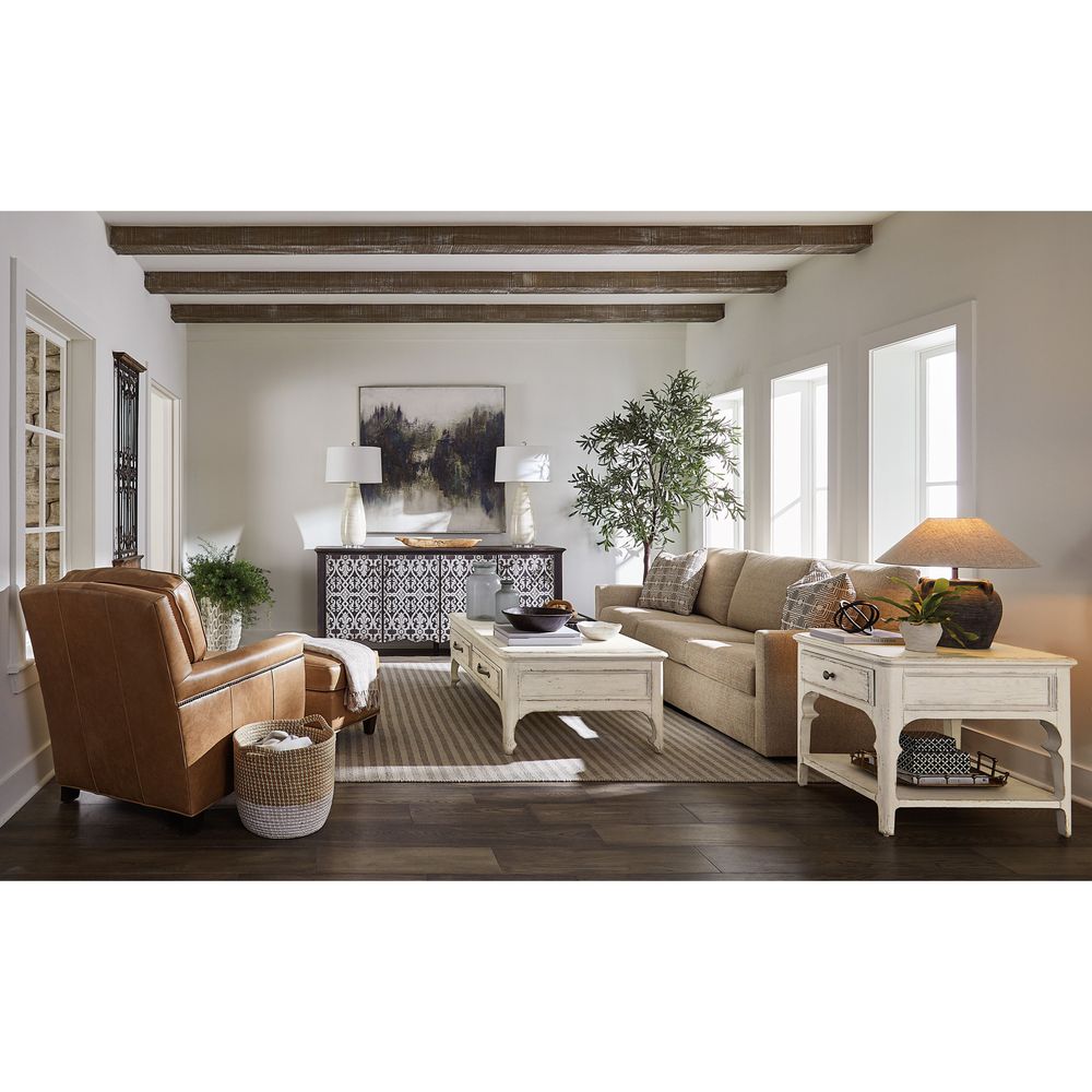 Side Tables Heritage End Table - Whites/Creams/Beiges