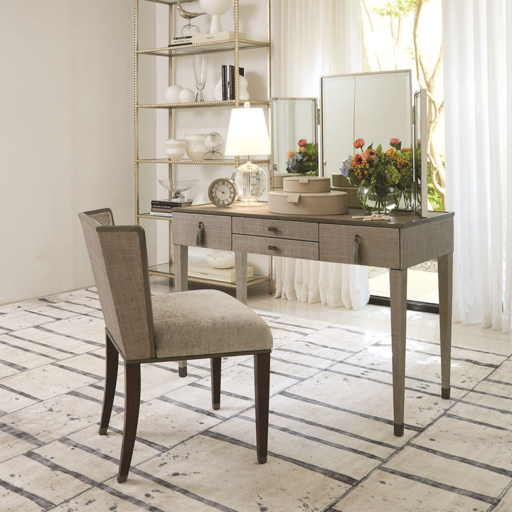 Genome Rug - Blue/Taupe