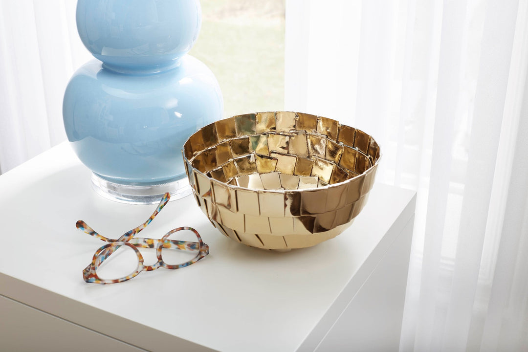 Apsis Bowl, Brass Finish