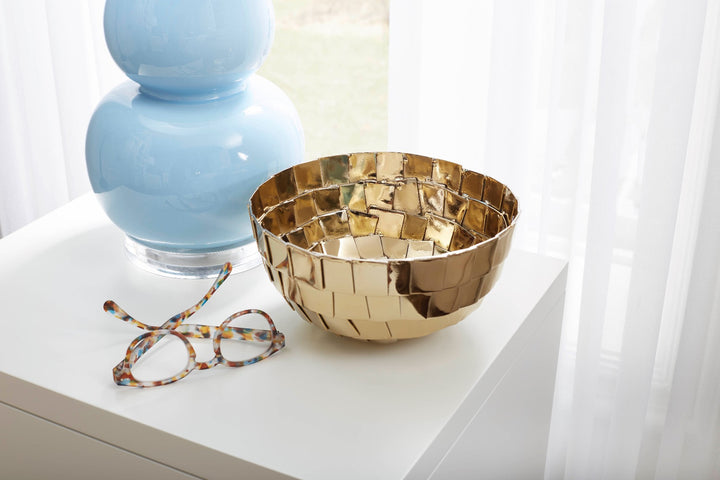 Apsis Bowl, Brass Finish