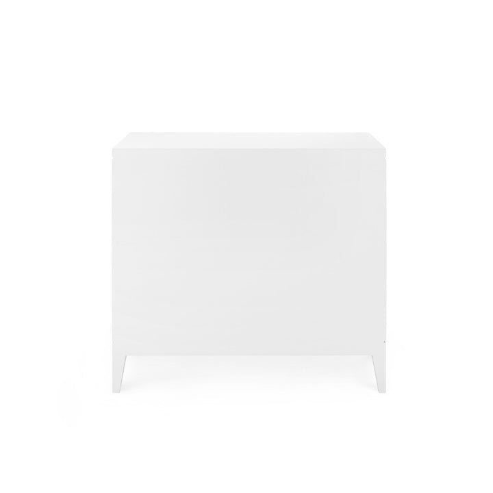 Astor 3-Drawer Side Table, Vanilla