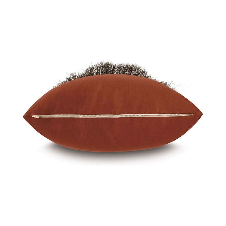 Camelia Fringe Decorative Pillow