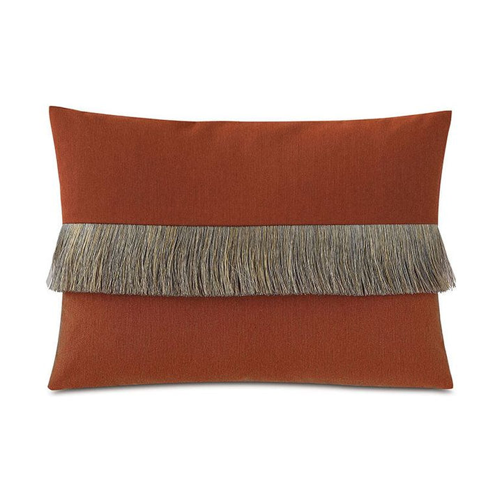 Camelia Fringe Decorative Pillow