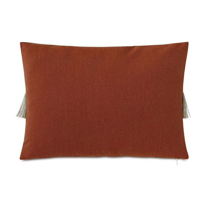 Camelia Fringe Decorative Pillow