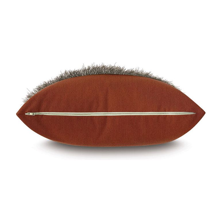 Camelia Fringe Decorative Pillow