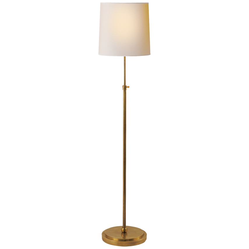 Brian Floor Lamp with Linen Shade
