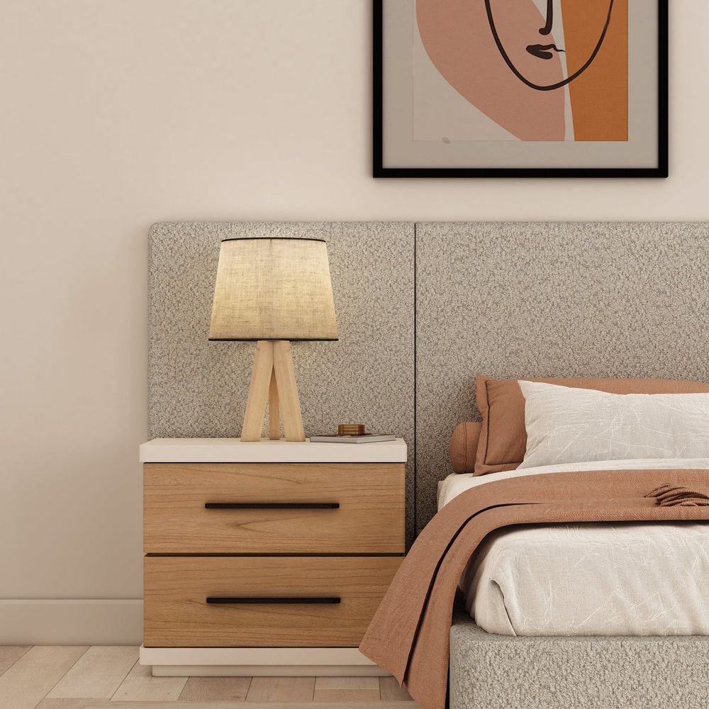 Nightstands Portico Nightstand - Brown, White
