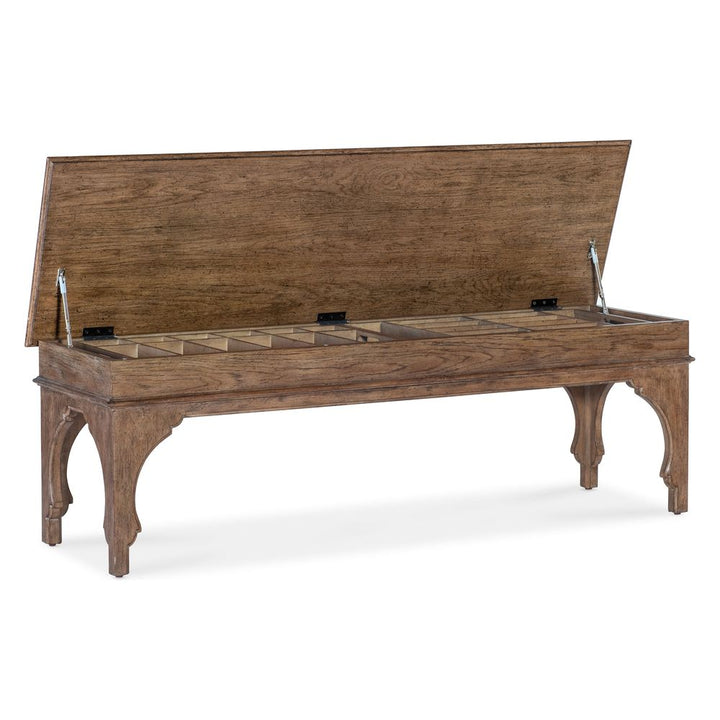 Heritage Bed Bench - Medium Wood