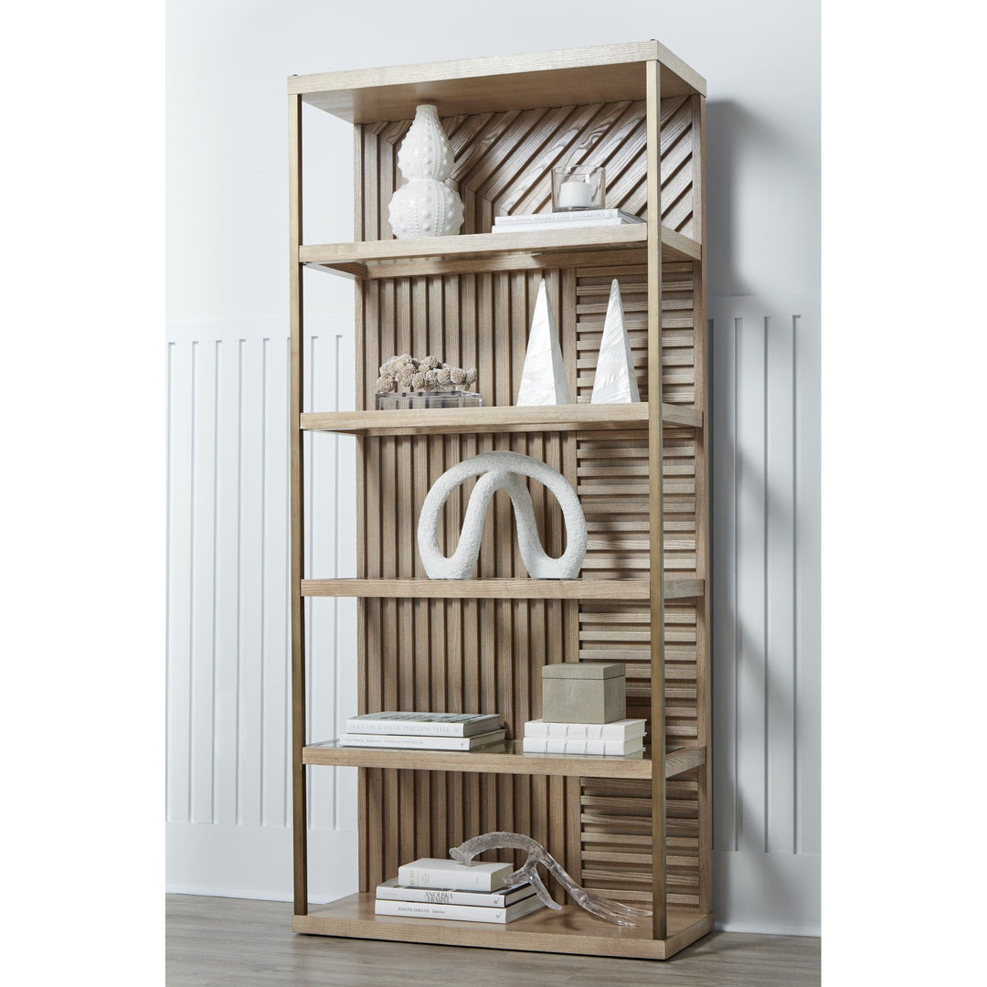 North Side Etagere Bookcase - Brown