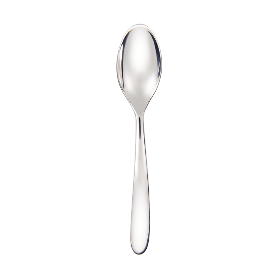 Silver-Plated Broth Spoon MOOD Serving Utensil