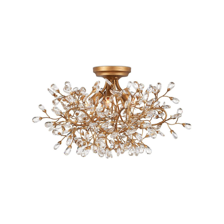 Crystal Bud Semi-Flush Mount