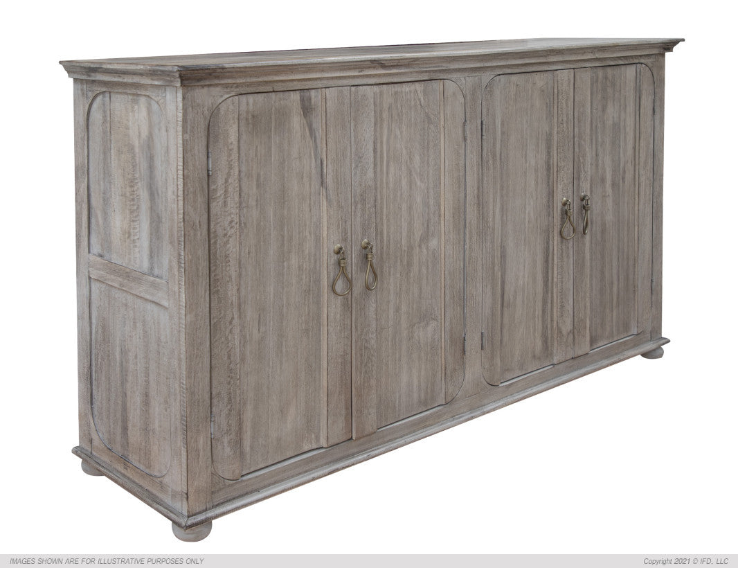 Alba Console/ TV Stand / Buffet-IFD-IFD-IFD9011CNSWS-Sideboards & CredenzasWhite Sea-4-France and Son