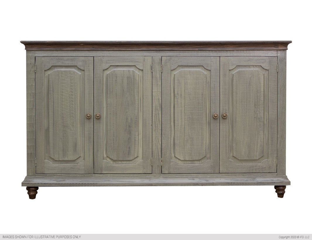 Margot Console/ TV Stand / Buffet-IFD-IFD-IFD7021CNSGN-Sideboards & CredenzasGreen-14-France and Son
