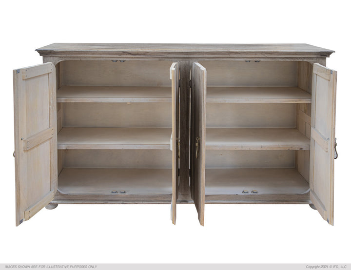 Alba Console/ TV Stand / Buffet-IFD-IFD-IFD9011CNSDS-Sideboards & CredenzasDrift Sand-5-France and Son