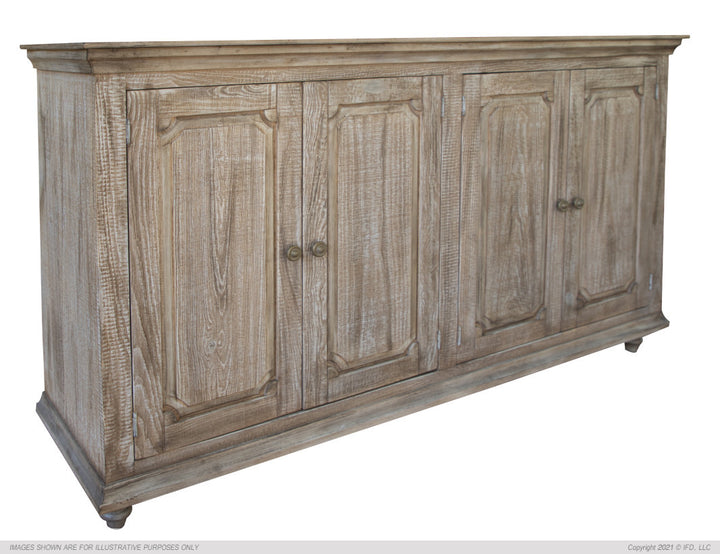 Margot Console/ TV Stand / Buffet-IFD-IFD-IFD7021CNSDS-Sideboards & CredenzasDrift Sand-4-France and Son