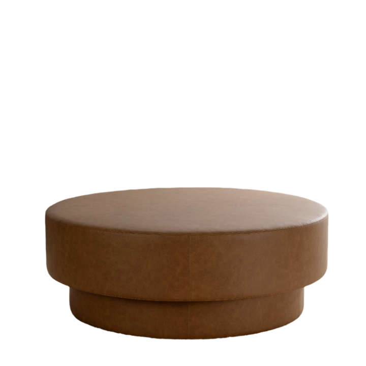 Stools & Ottomans Arlo Ottoman - Milliken Cognac